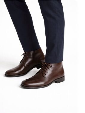 Golding Vintage Brown Leather Chukka Boots Size 10